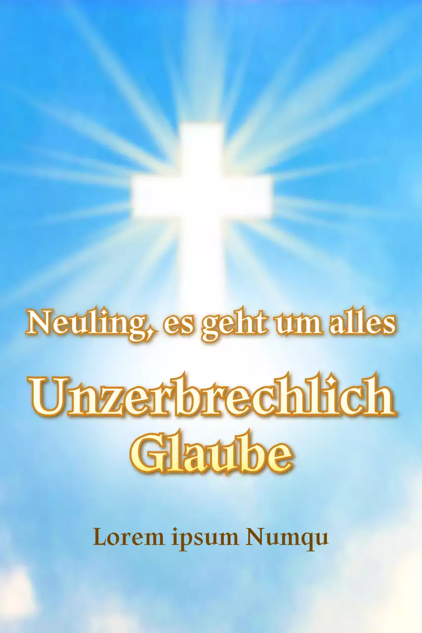 Aquarell hellblau Theologie und Club Rekrutierung Konzept