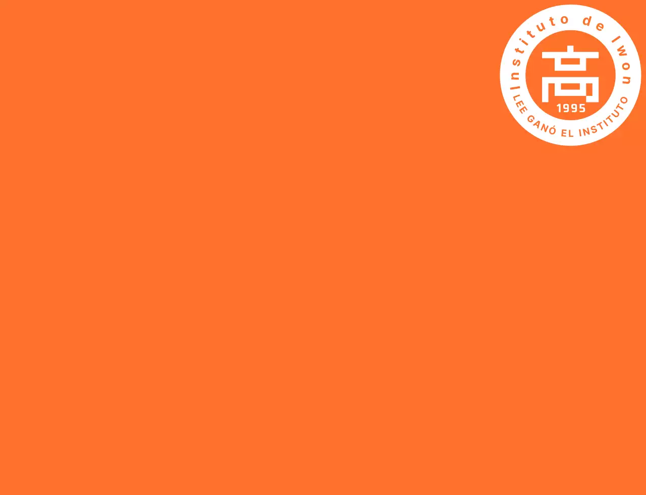 Camiseta del personal del festival de la escuela secundaria en un estilo limpio, naranja y blanco emblema logotipo