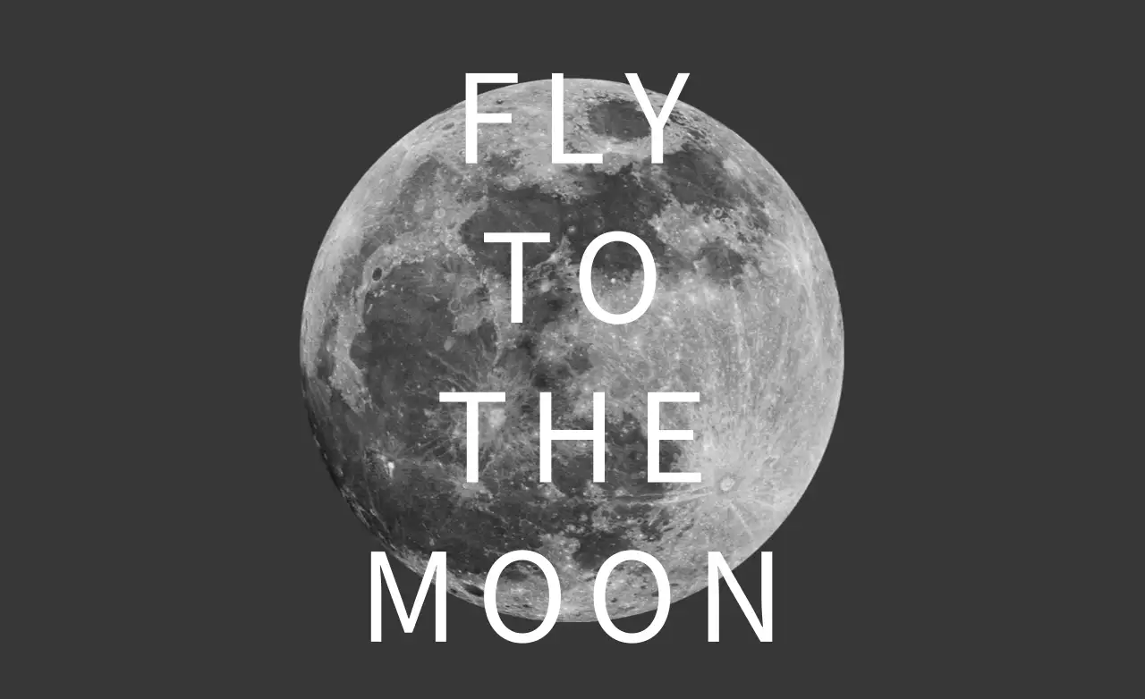 グレー モダン 宇宙 ポスター ファンシーバナー