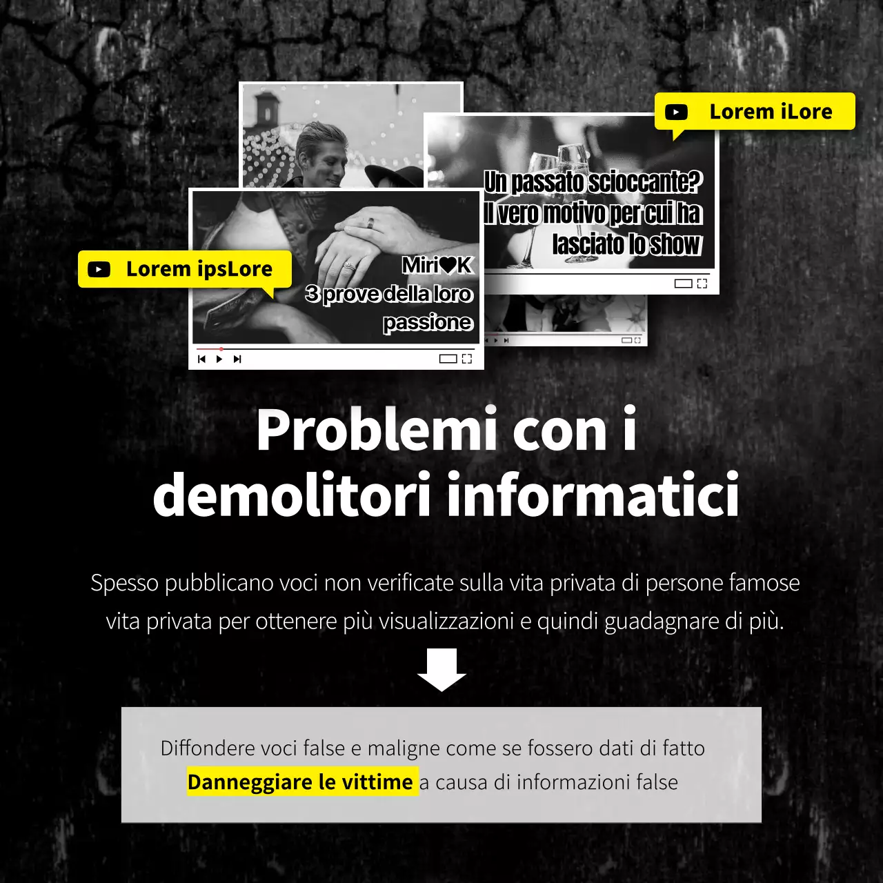 Cyberwrecker con linee di avvertimento gialle e nere