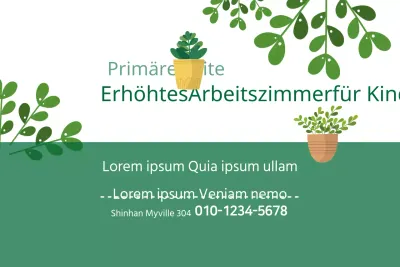 Erhöhtes Arbeitszimmer für Kinder