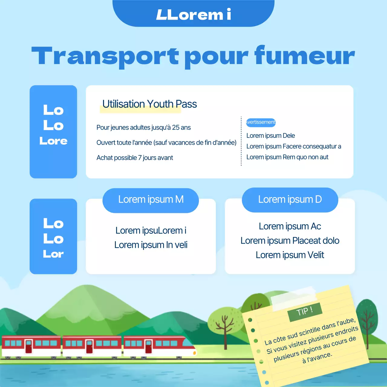 illustration bleue journée du chemin de fer côte sud voyage comment faire cartenews