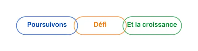 Un concept UI UX coloré, simple et propre par la société Newbkit