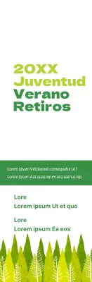 Información sobre el retiro estival de la iglesia verde lima y verde