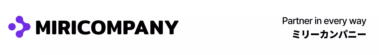 紫と黒のすっきりとしたシンプルな会社シンボルマークのロゴマーク-会社販促用