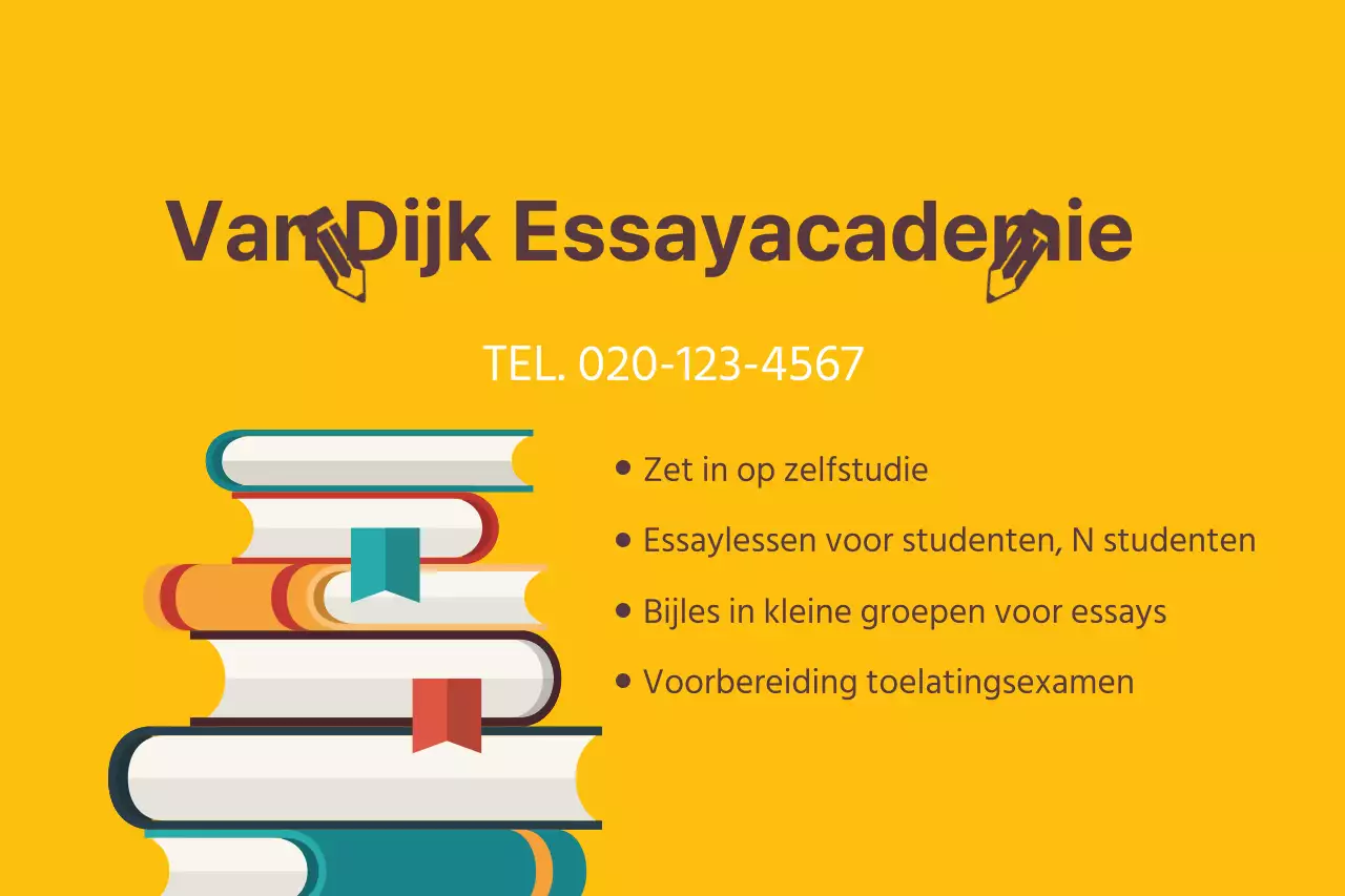 Essay Schrijven School