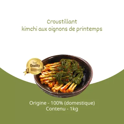 Kimchi à l'échalote