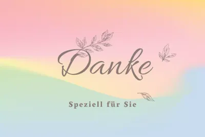 SPEZIELL FÜR SIE