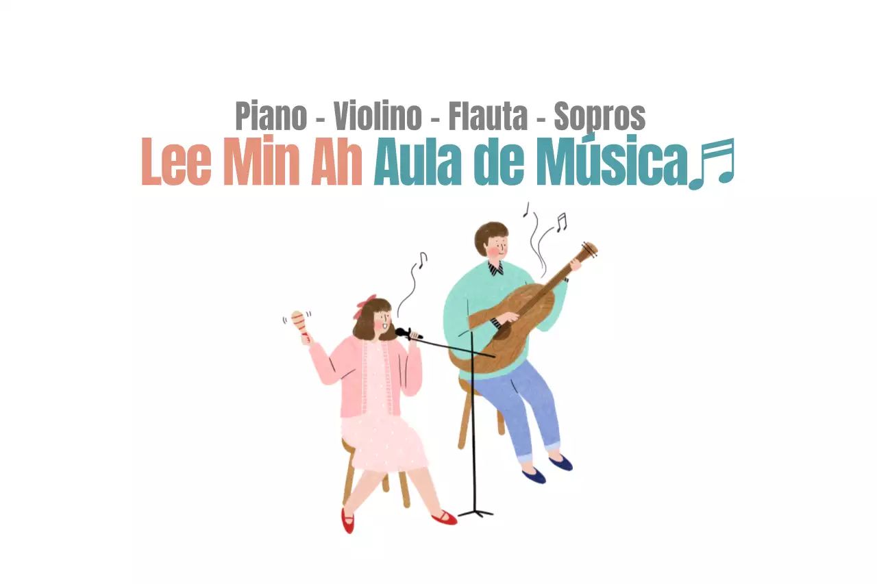 Aula de música para imigrantes