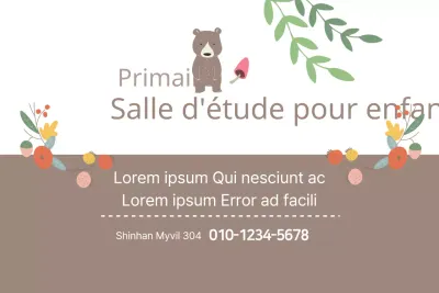 Salle d'étude surélevée pour les enfants