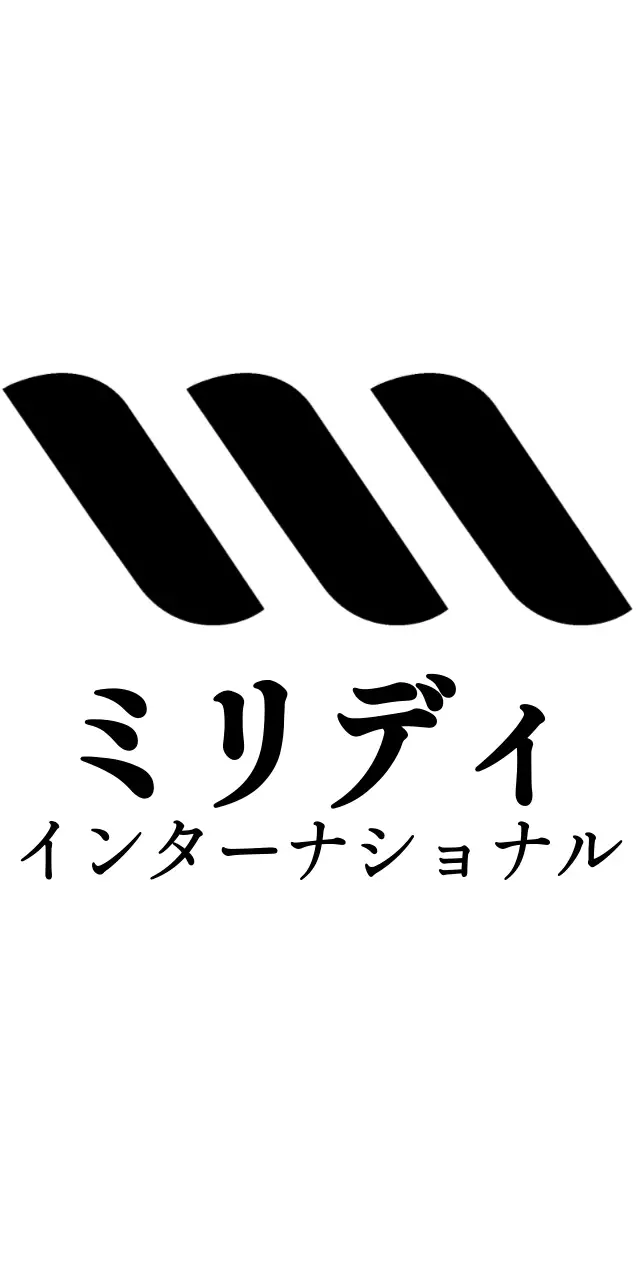 黒のシンプルですっきりしたシンボルのロゴスタイル 会社用