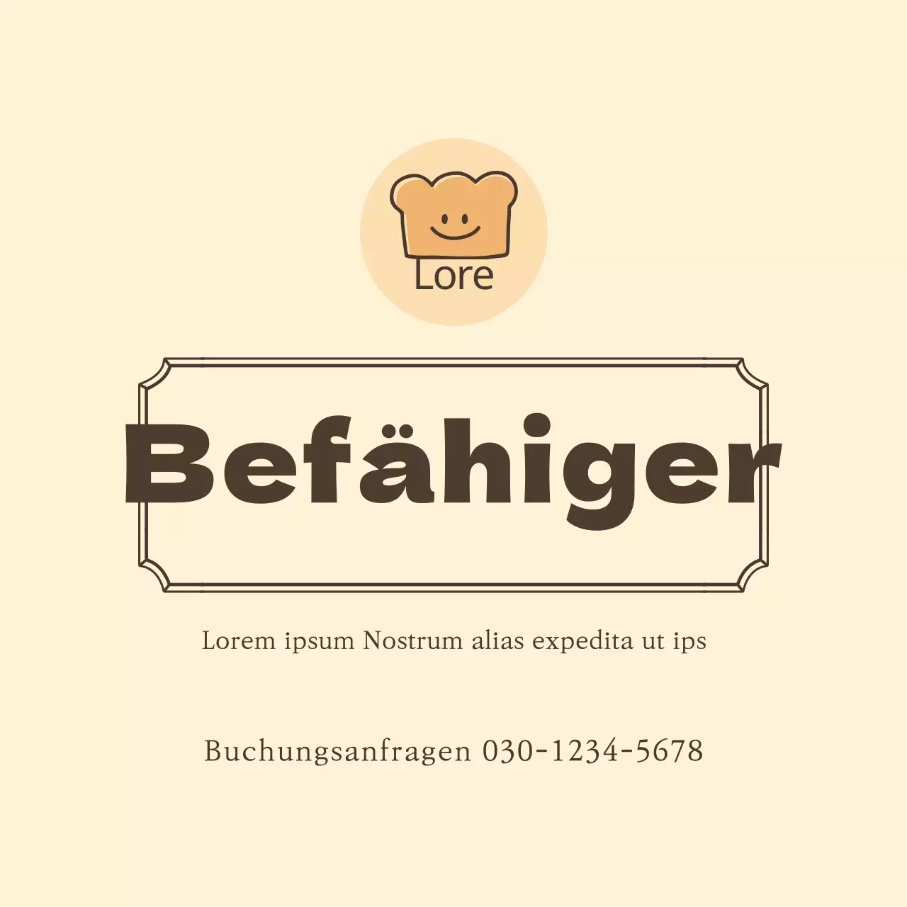 Illustrierte Umschlag-Dessert-Aufkleber