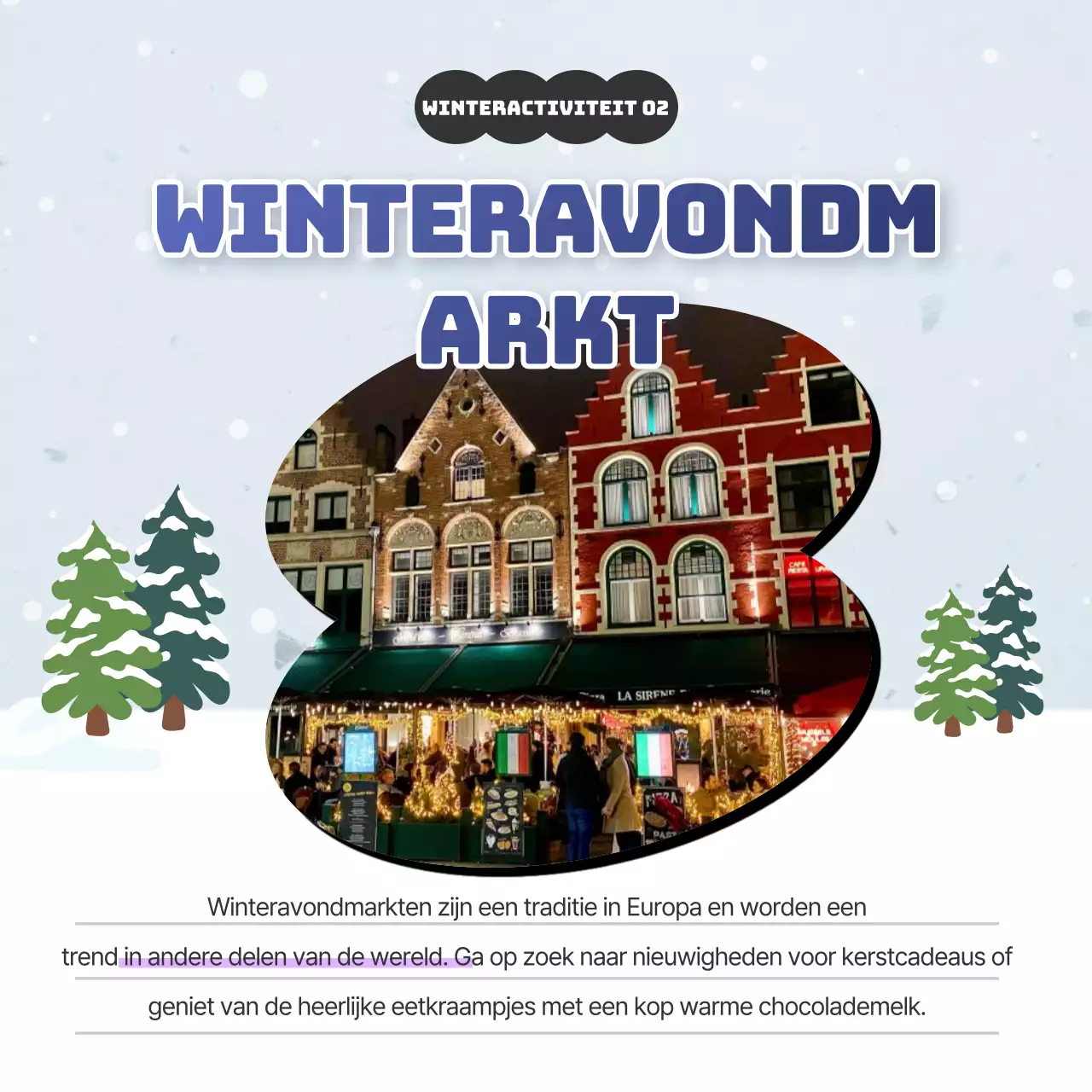 Hemelblauwe en paarse winterbestemmingen