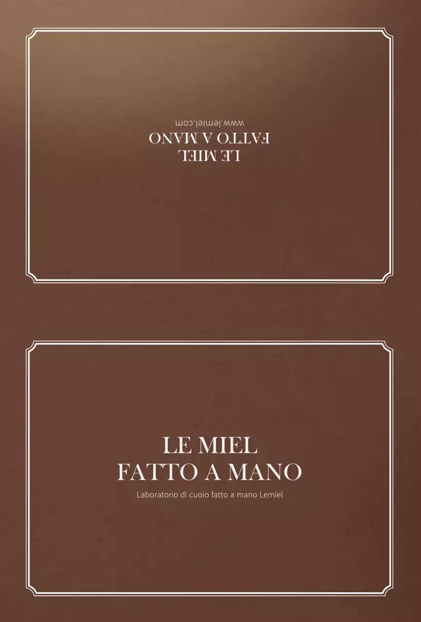 Pelle marrone texture Cartoline di lusso fatte a mano dal pellettiere