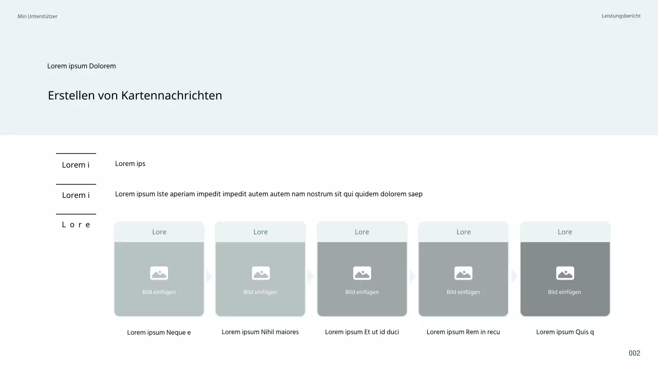 Einfaches, hellblaues Unterstützer-Aktivitätsprotokoll