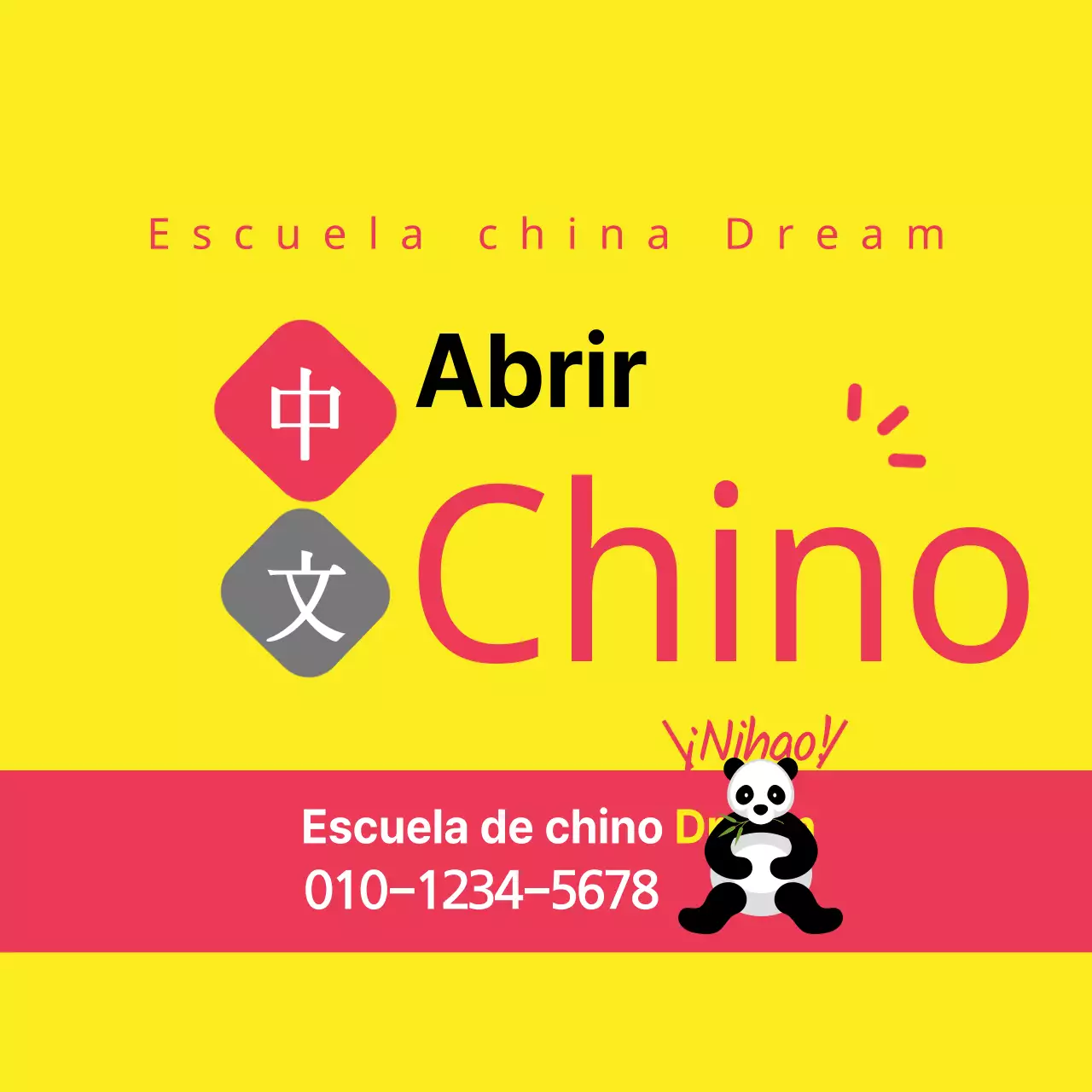 Escuela de chino