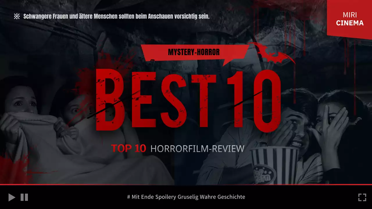 Horrorfilmkritiken mit Netflix-Feeling YouTube-Thumbnails