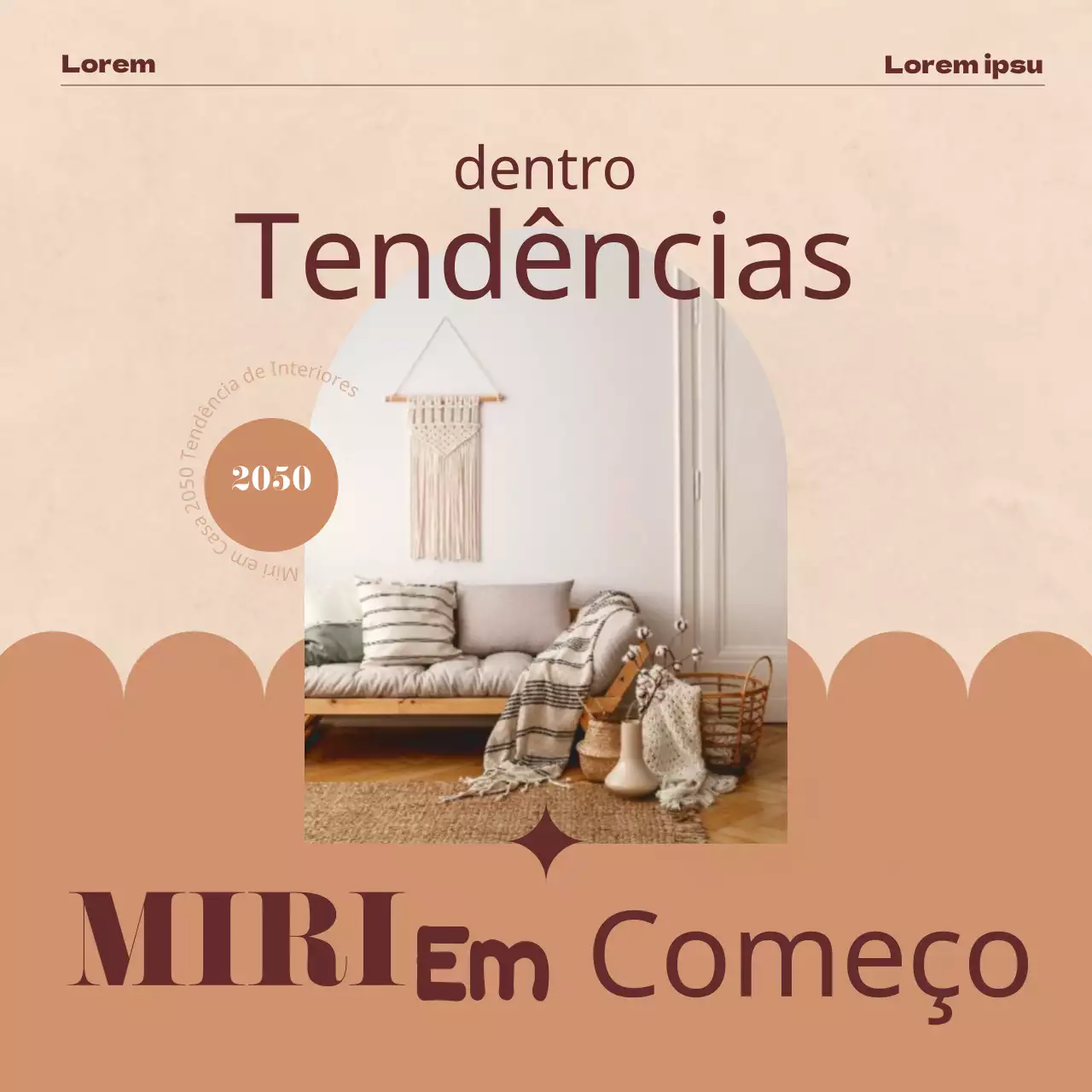 Tendências de interiores bege para a casa