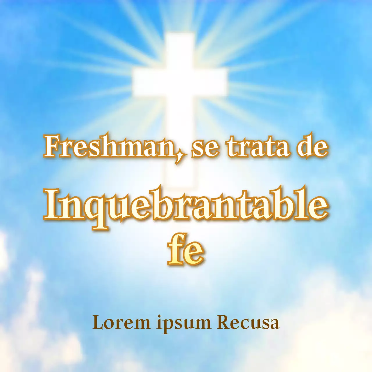Acuarela azul claro concepto de teología y reclutamiento de clubes