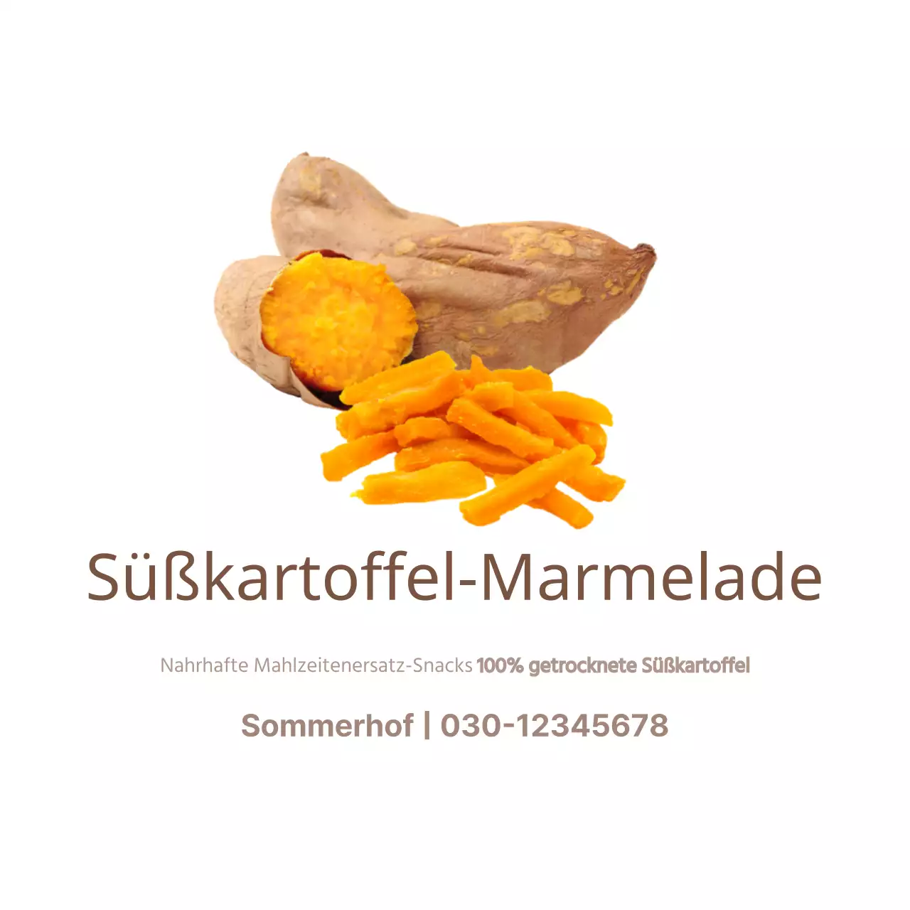 Süßkartoffel-Marmelade