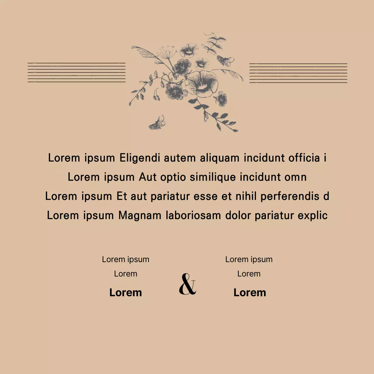 Invitation de mariage orange, invitation au format CardNews