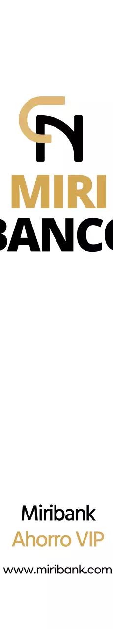 Logotipo de estilo sencillo, limpio y simbólico en marrón y negro para informar y promover la información sobre el ahorro bancario.