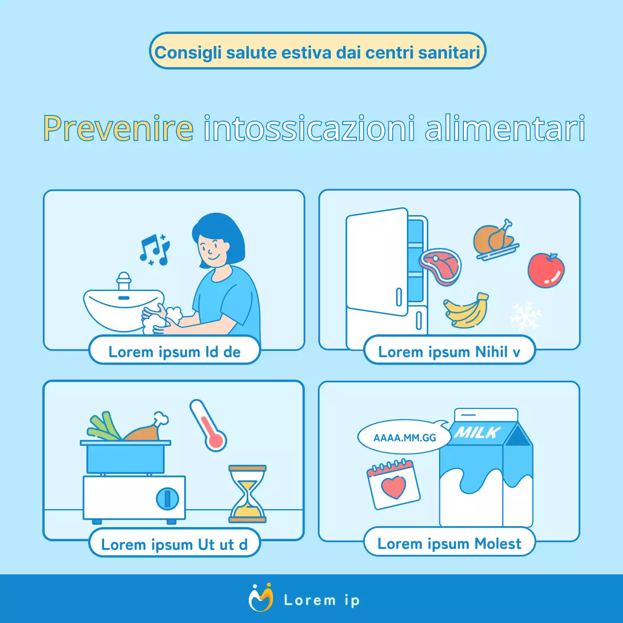 Come prevenire le malattie estive