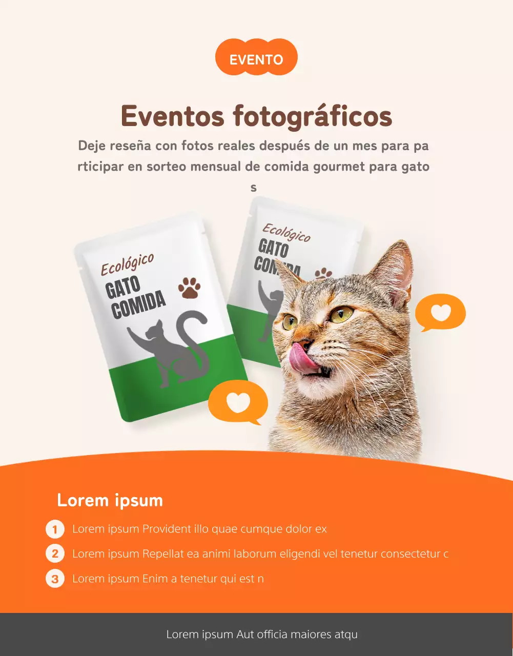 Una bonita y ordenada venta de gatos naranjas en un centro comercial