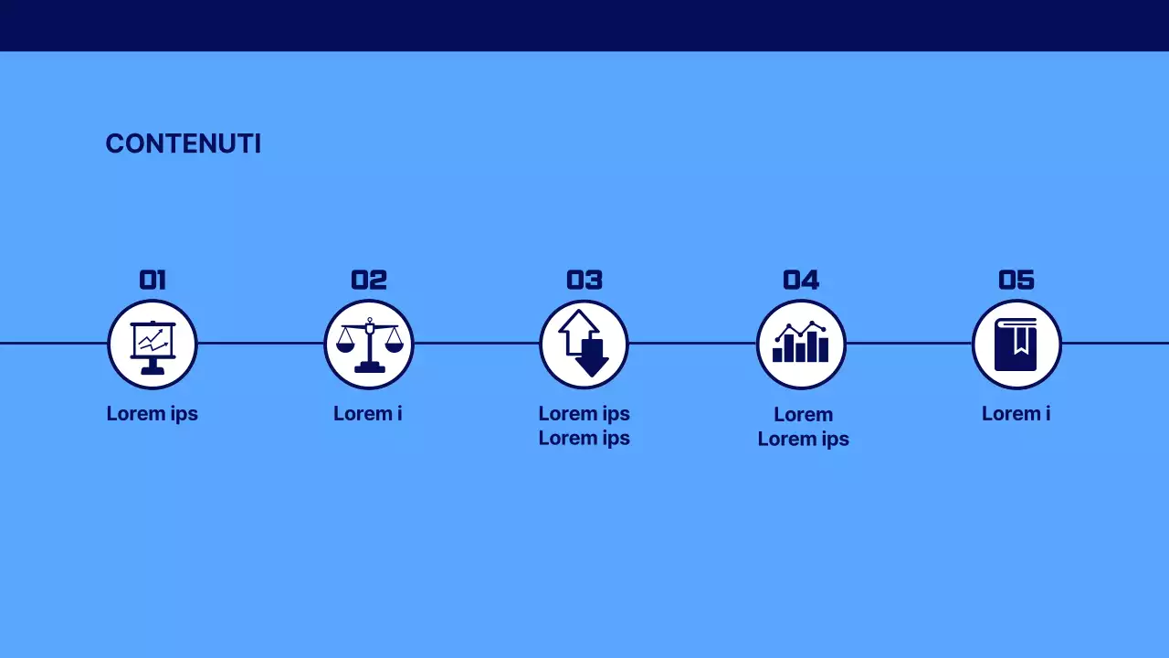 Blue Simple Economy Stocks Risorse didattiche
