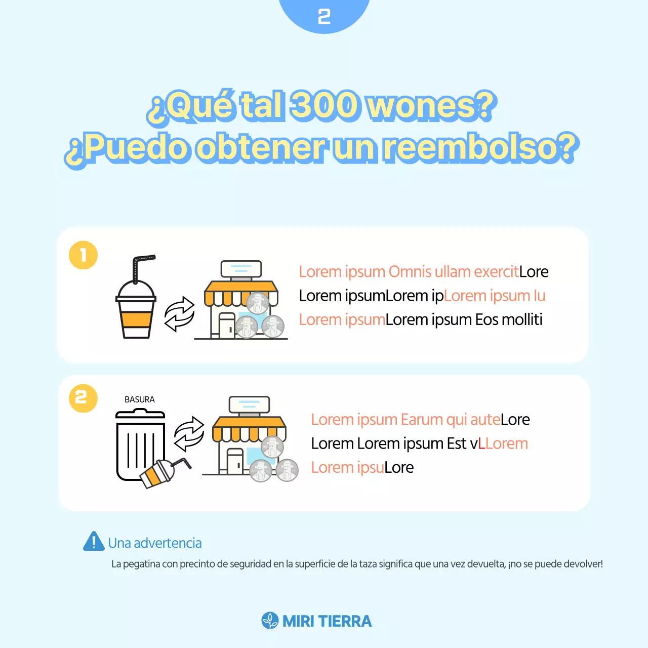 Vasos desechables sencillos en azul claro y amarillo brillanteProporcionado por CardNews