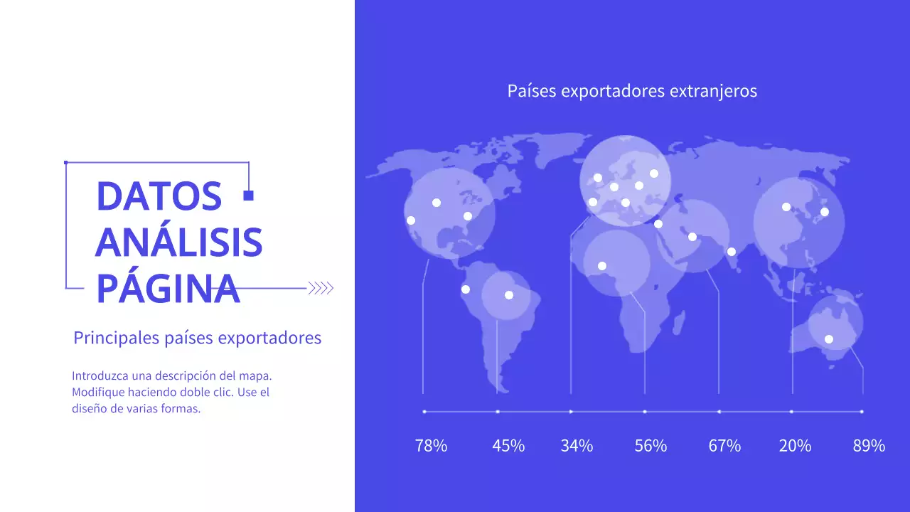 Azul y blanco limpio plan de negocios presentación corporativa PPT