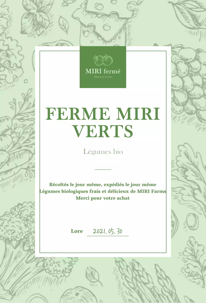 Carte postale illustrant des légumes en chartreuse