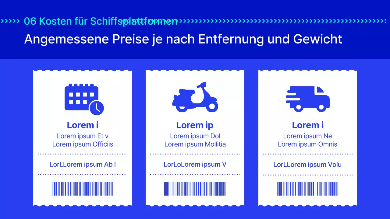 Die Blaupause für schnelle Lieferdienste