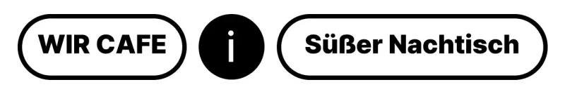 Schwarz Einfacher UI Text Schreibwarenstil Cafe