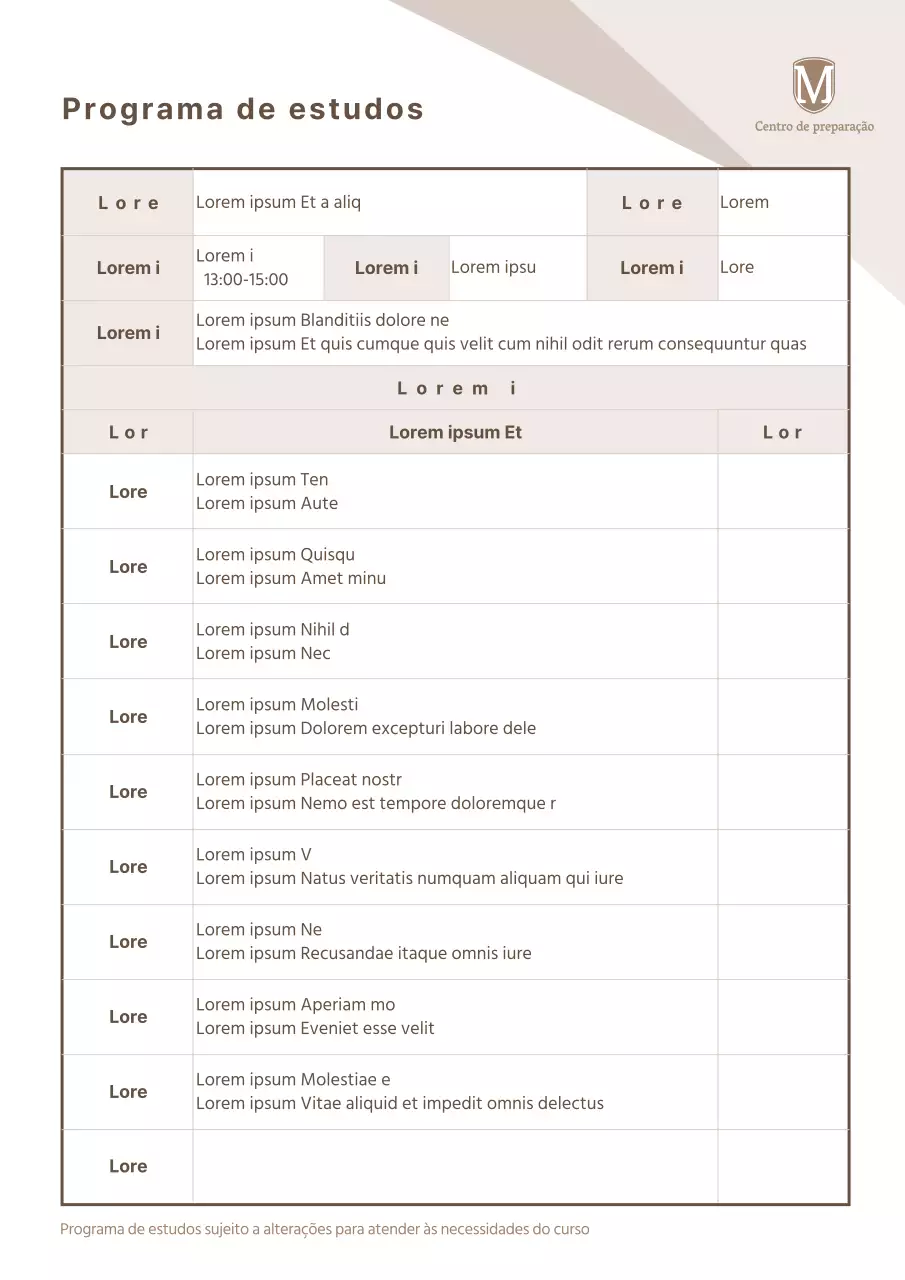 Programa de codificação simples de Brown