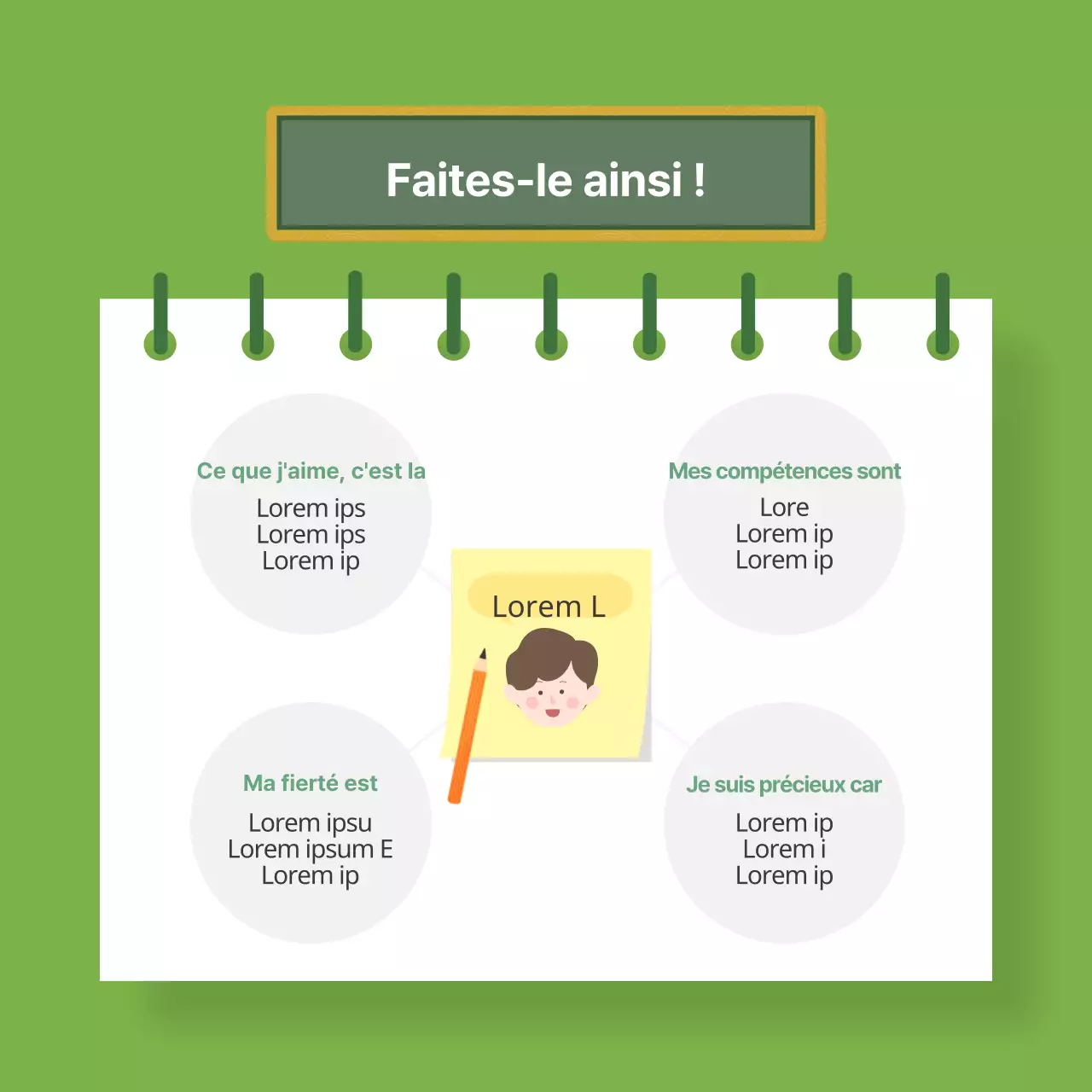 Carte de la Journée mondiale de prévention du suicide de DuclassNews Design