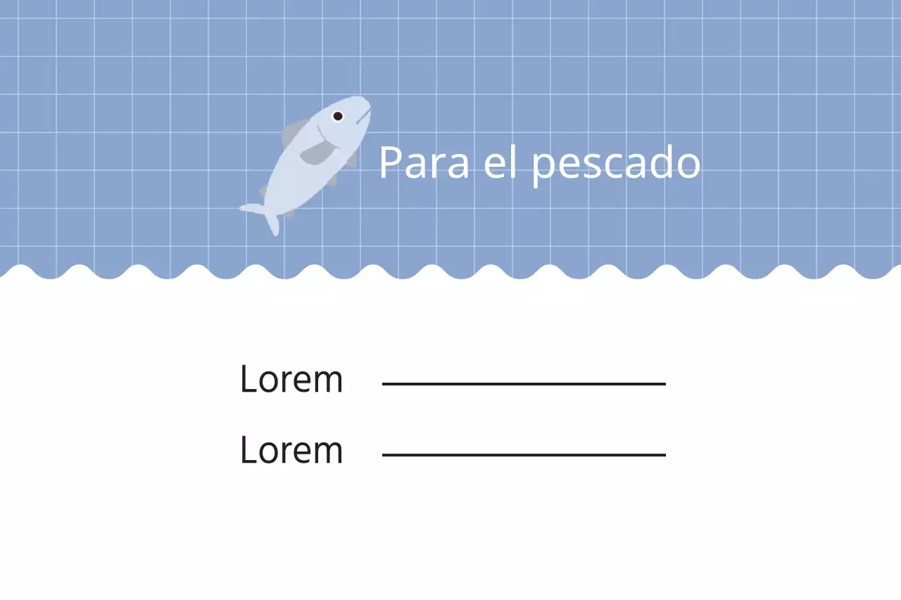 Para el pescado