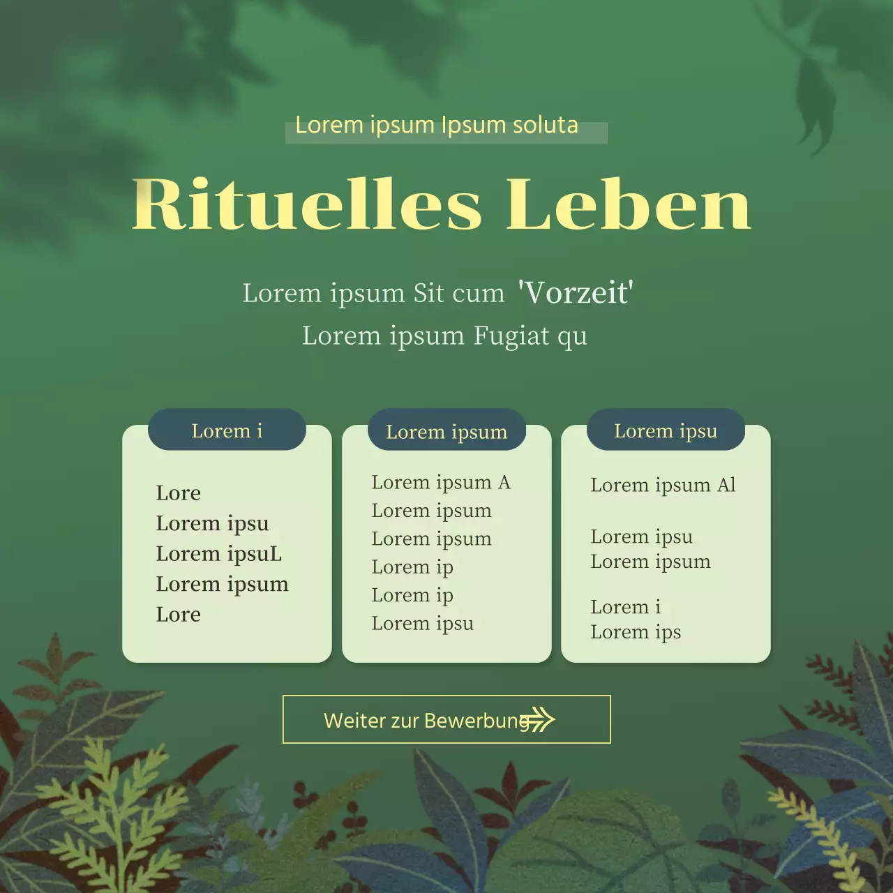 Green Natural Social Media