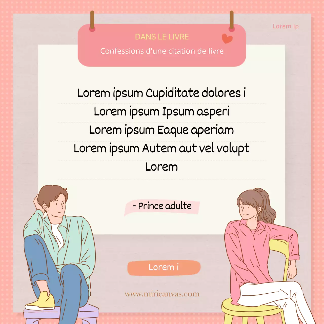 Mignons et adorables confessionnaux en papier rose et beige Information fournie par CardNews