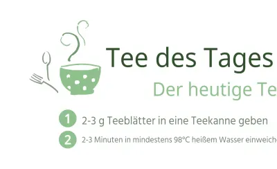 Tee des Tages