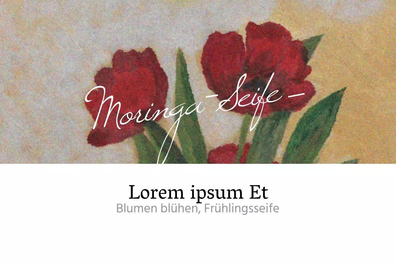 Wenn die Blumen blühen und der Frühling