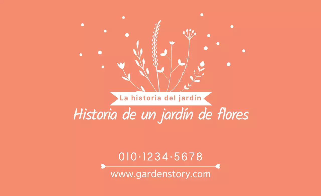 Historia de un jardín