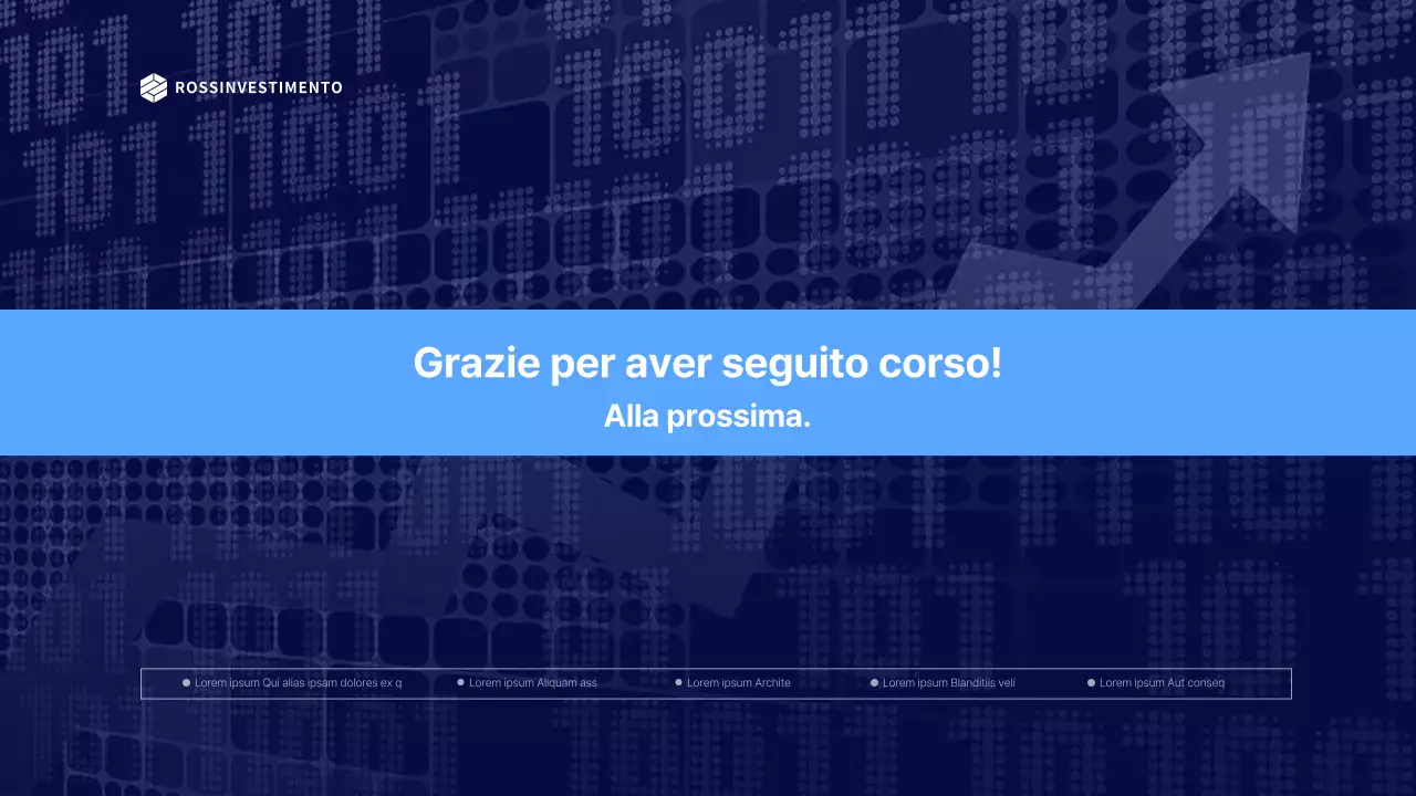 Blue Simple Economy Stocks Risorse didattiche