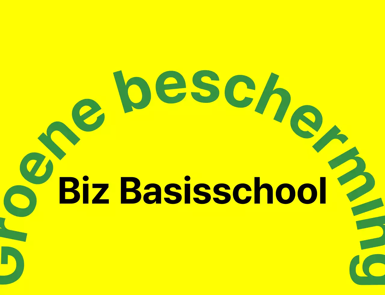 Oudervest met groen en kleurrijk geïllustreerd logo van de oudervereniging