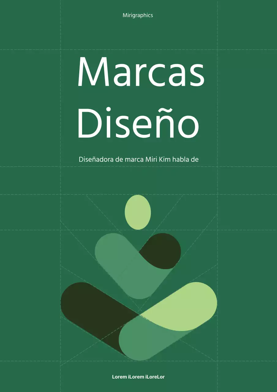 Rejilla verde marca sencilla