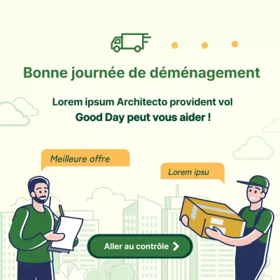 Des pastels verts et jaunes pour promouvoir le mouvement Social Square Media