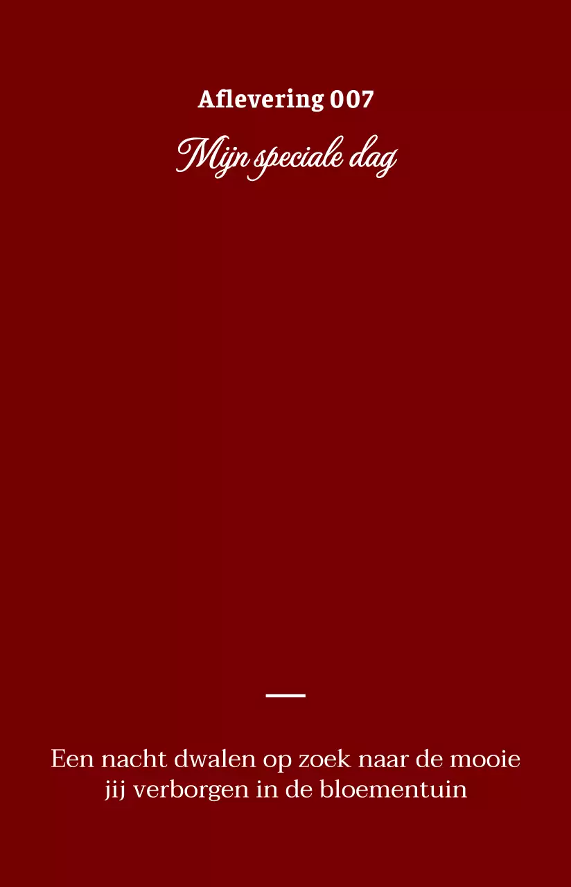 Emotionele en dromerige tekst- en fotocombinatiestijl in rood en wit Voor gepersonaliseerde merchandise