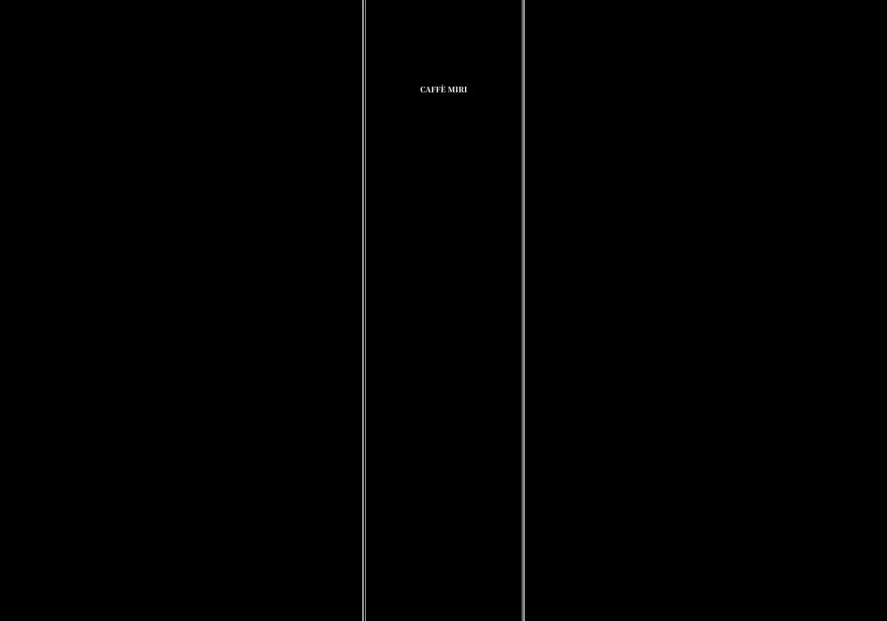 Concetto di caffè con illustrazioni di linee emozionali e lussuose in avorio e nero