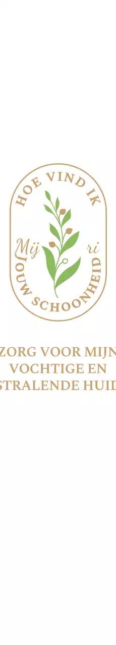 Een eenvoudige en emotionele ambient logostijl in bruin en groen om je huid- en schoonheidswinkel te promoten en te promoten.