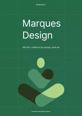 Grille verte - image de marque simple